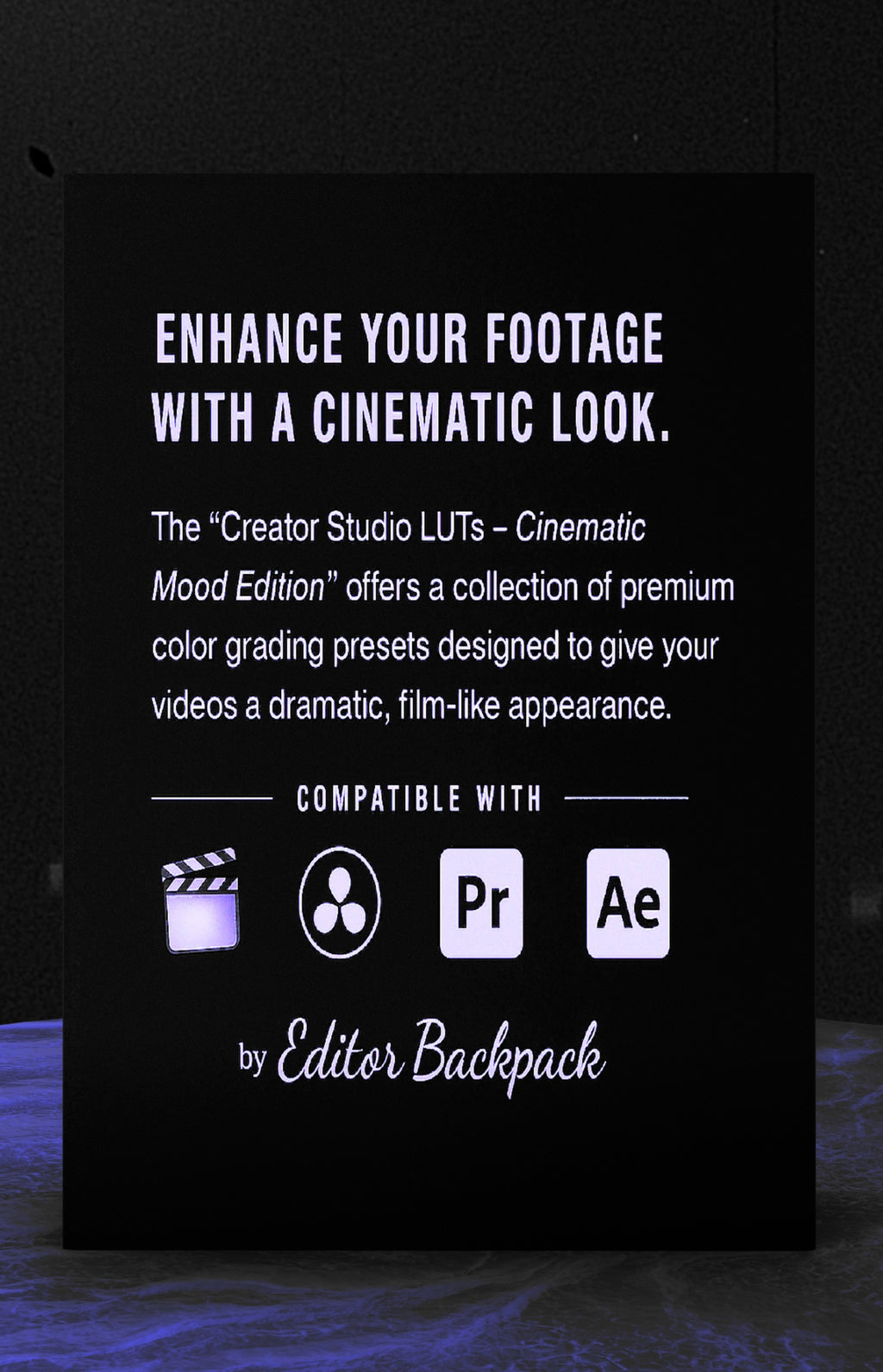 EB Creator Studio LUTs