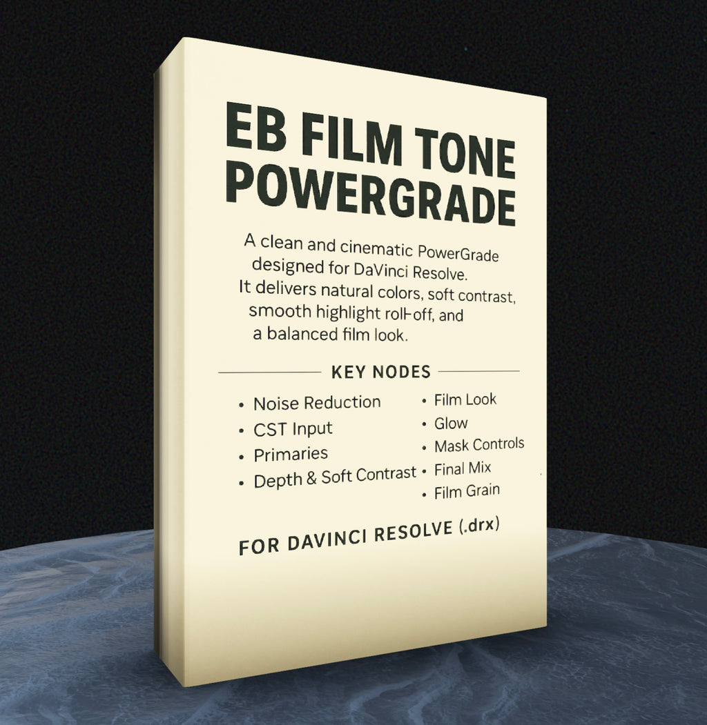 EB Film Tone PowerGrade (.drx)