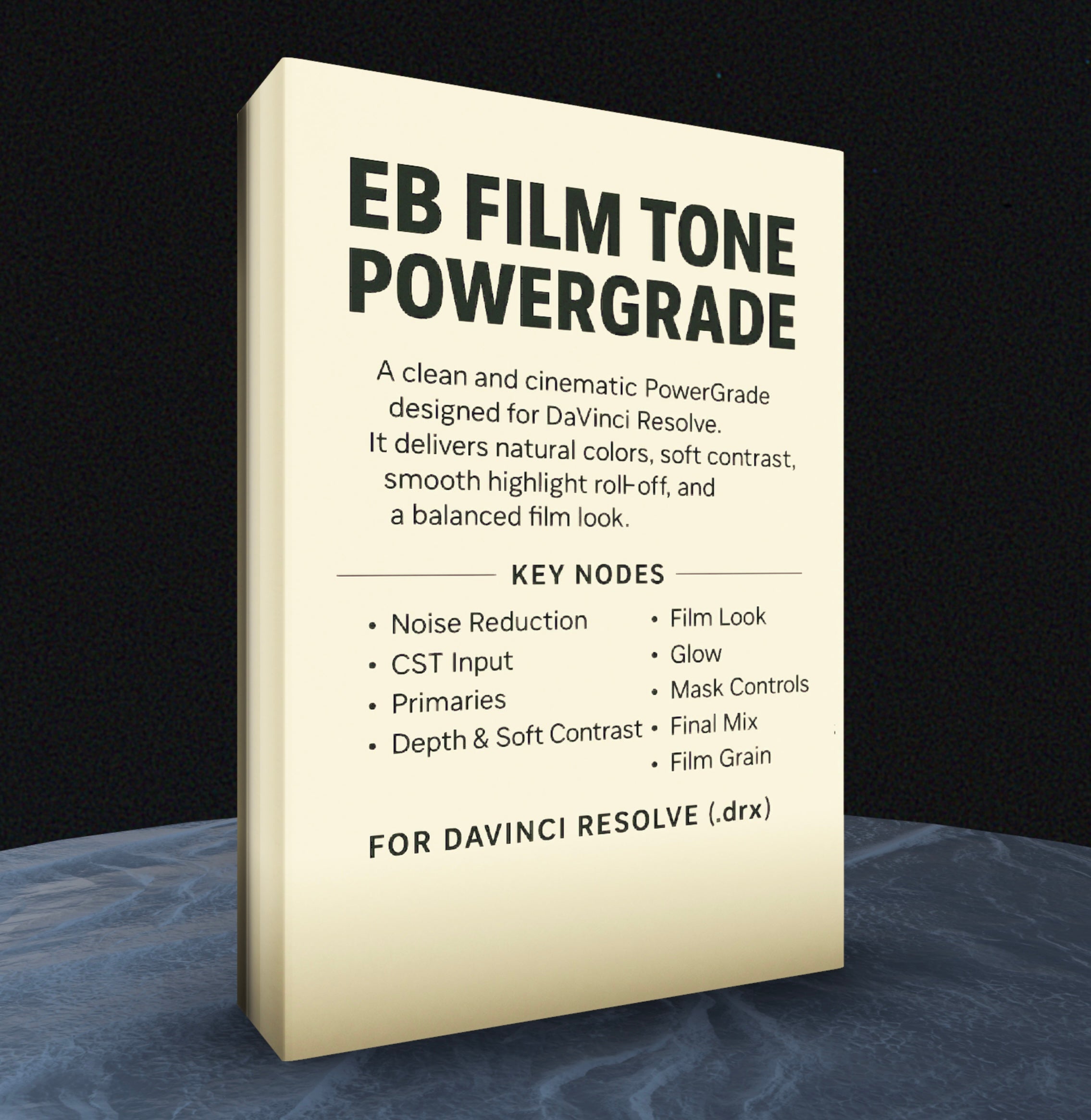 EB Film Tone PowerGrade (.drx)