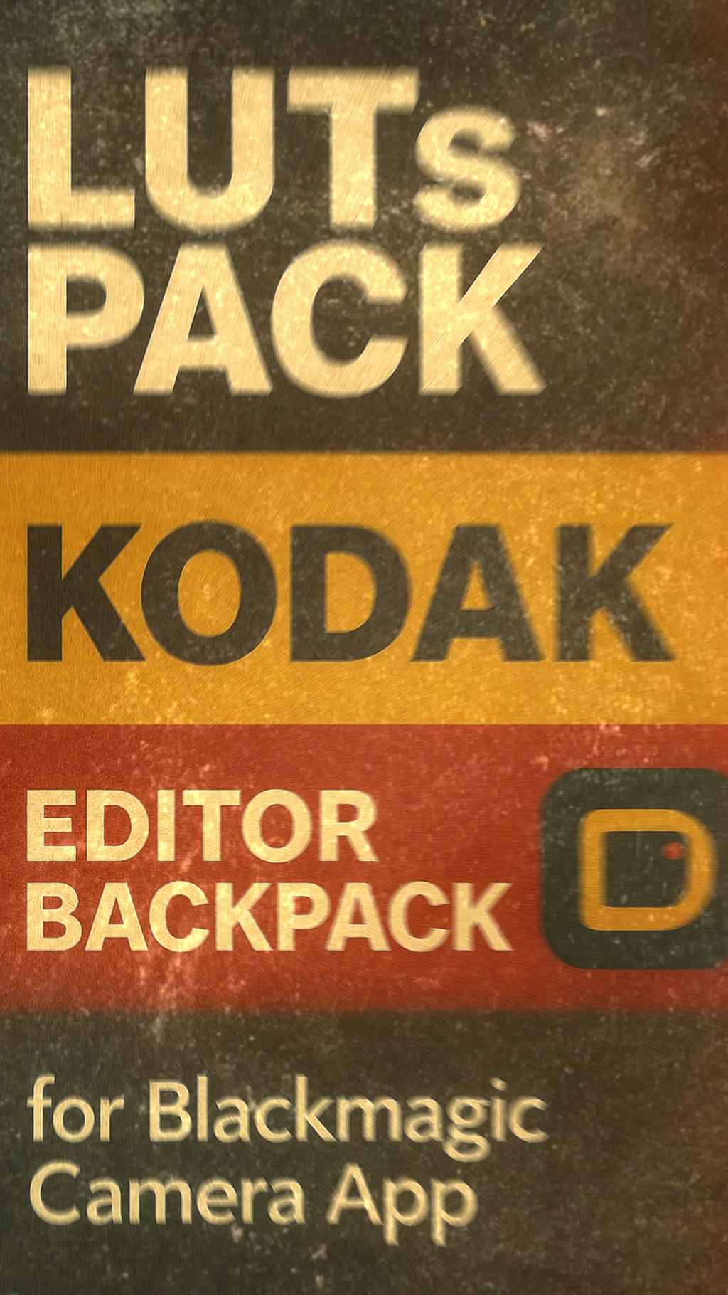 EB Kodak LUTs Pack – for Blackmagic Camera App