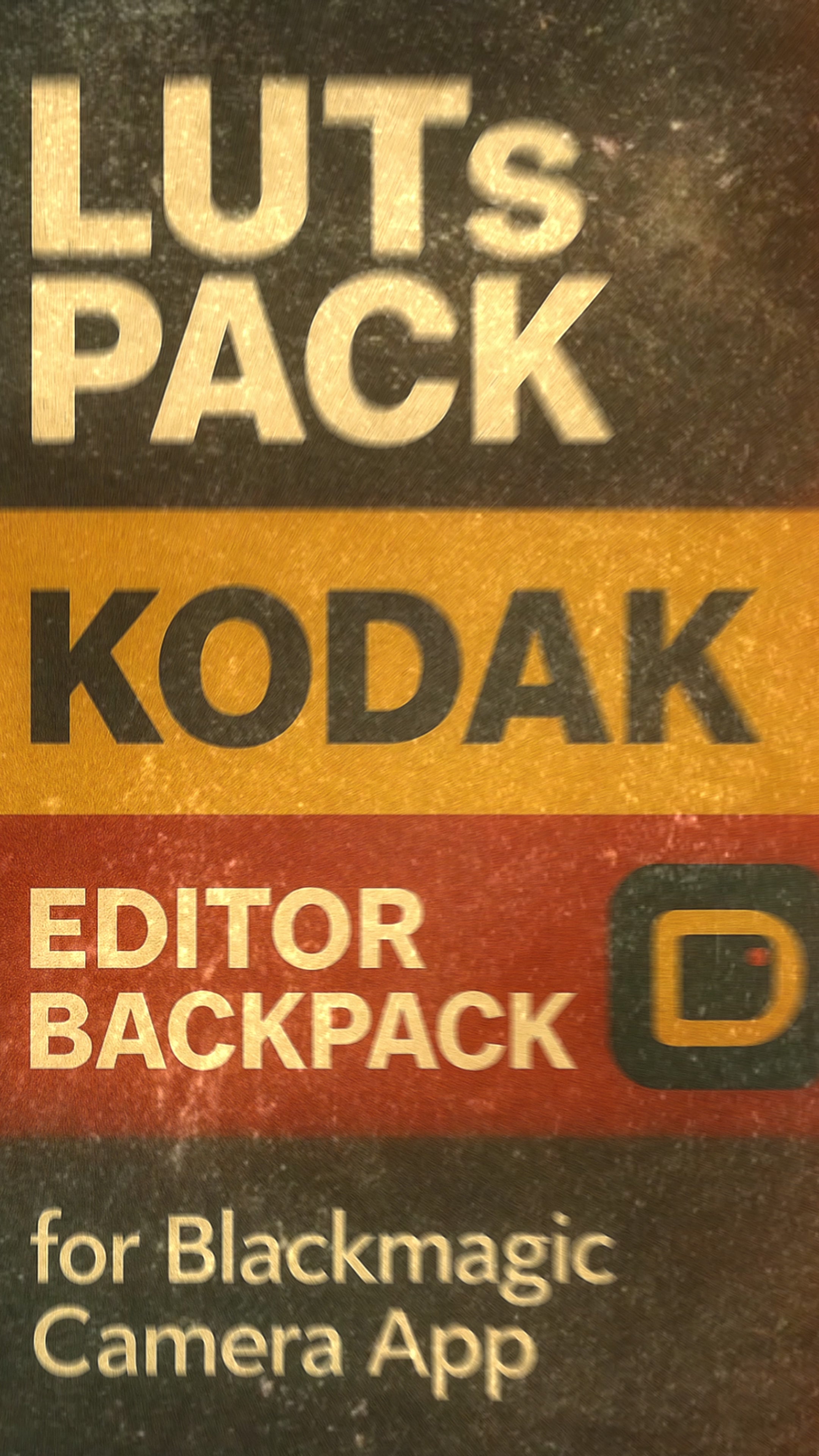 EB Kodak LUTs Pack – for Blackmagic Camera App