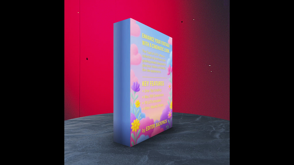 EB CapCut LUTs – 19 Premium LUTs + Rec.709 Conversion